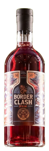 Border Clash Rum Bottle